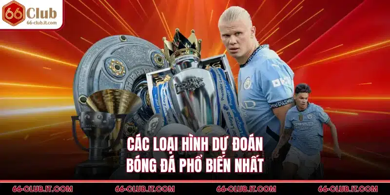 Các loại hình dự đoán bóng đá phổ biến nhất