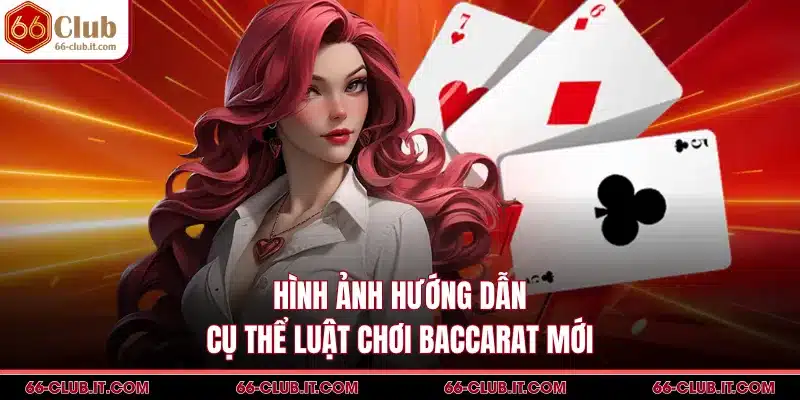 Hình ảnh hướng dẫn cụ thể luật chơi baccarat mới
