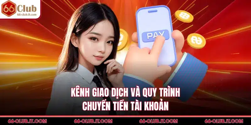 Kênh giao dịch và quy trình chuyển tiền tài khoản