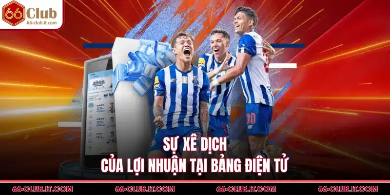 Sự xê dịch của lợi nhuận tại bảng điện tử
