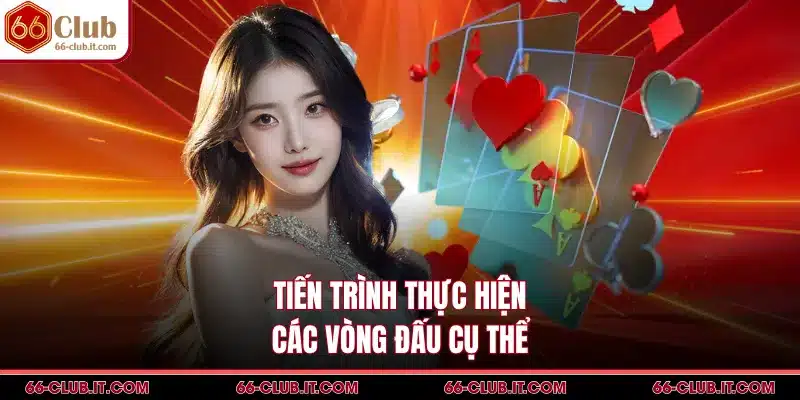 Tiến trình thực hiện các vòng đấu cụ thể