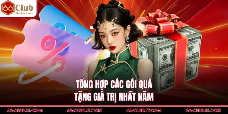 Tổng hợp các gói quà tặng giá trị nhất năm